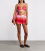 Missoni Red Ombré Crochet Shorts