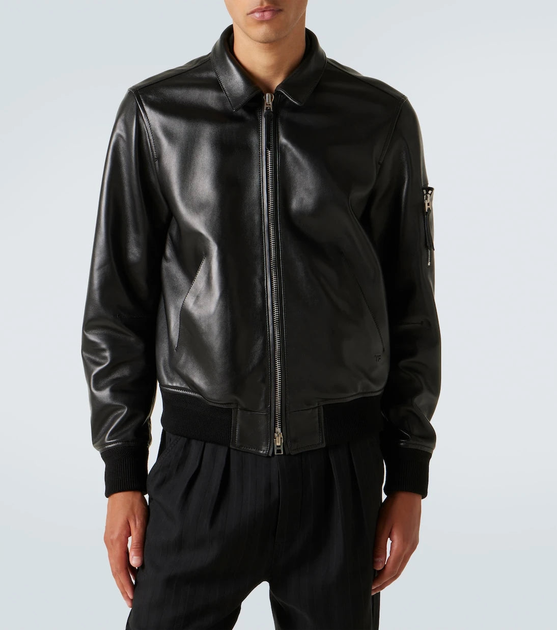 Tom Ford - Leather blouson jacket