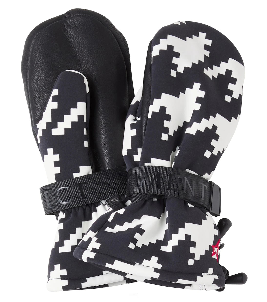 Perfect Moment Kids - Houndstooth ski gloves