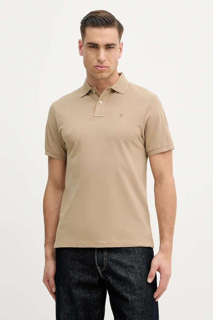 Памучна тениска с яка Hackett London