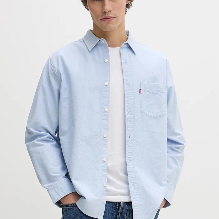 Levi's риза мъжка памучна SUNSET 1 POCKET STANDARD