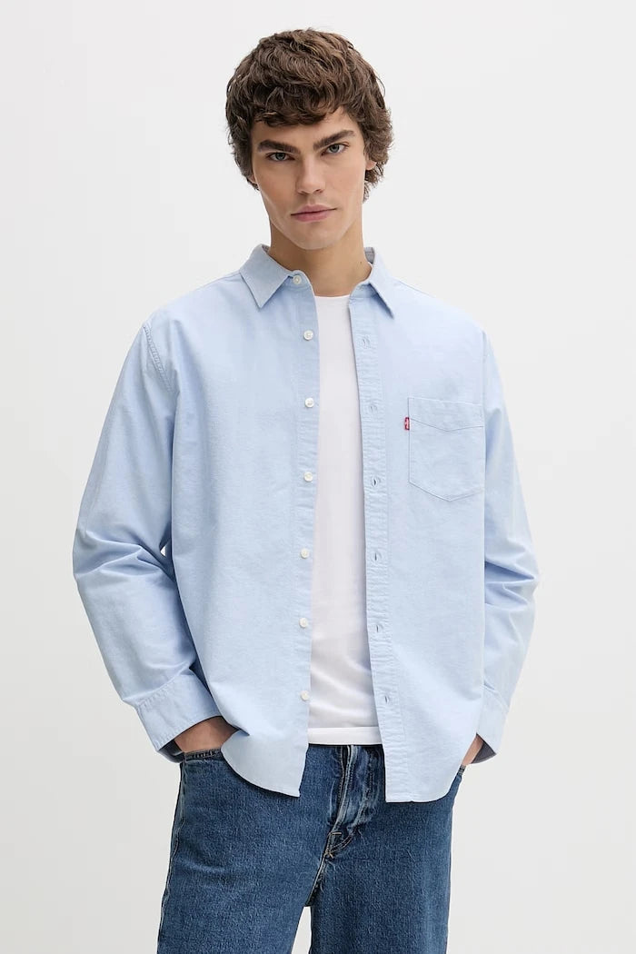 Levi's риза мъжка памучна SUNSET 1 POCKET STANDARD