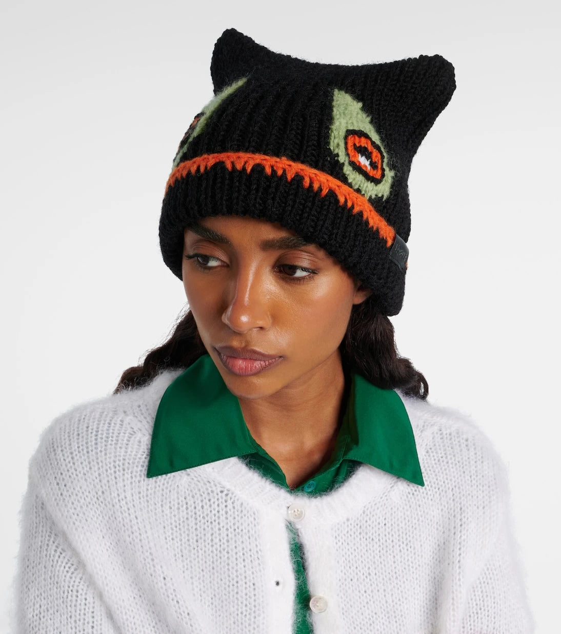 Loewe - x Louis Wain Cat wool-blend beanie