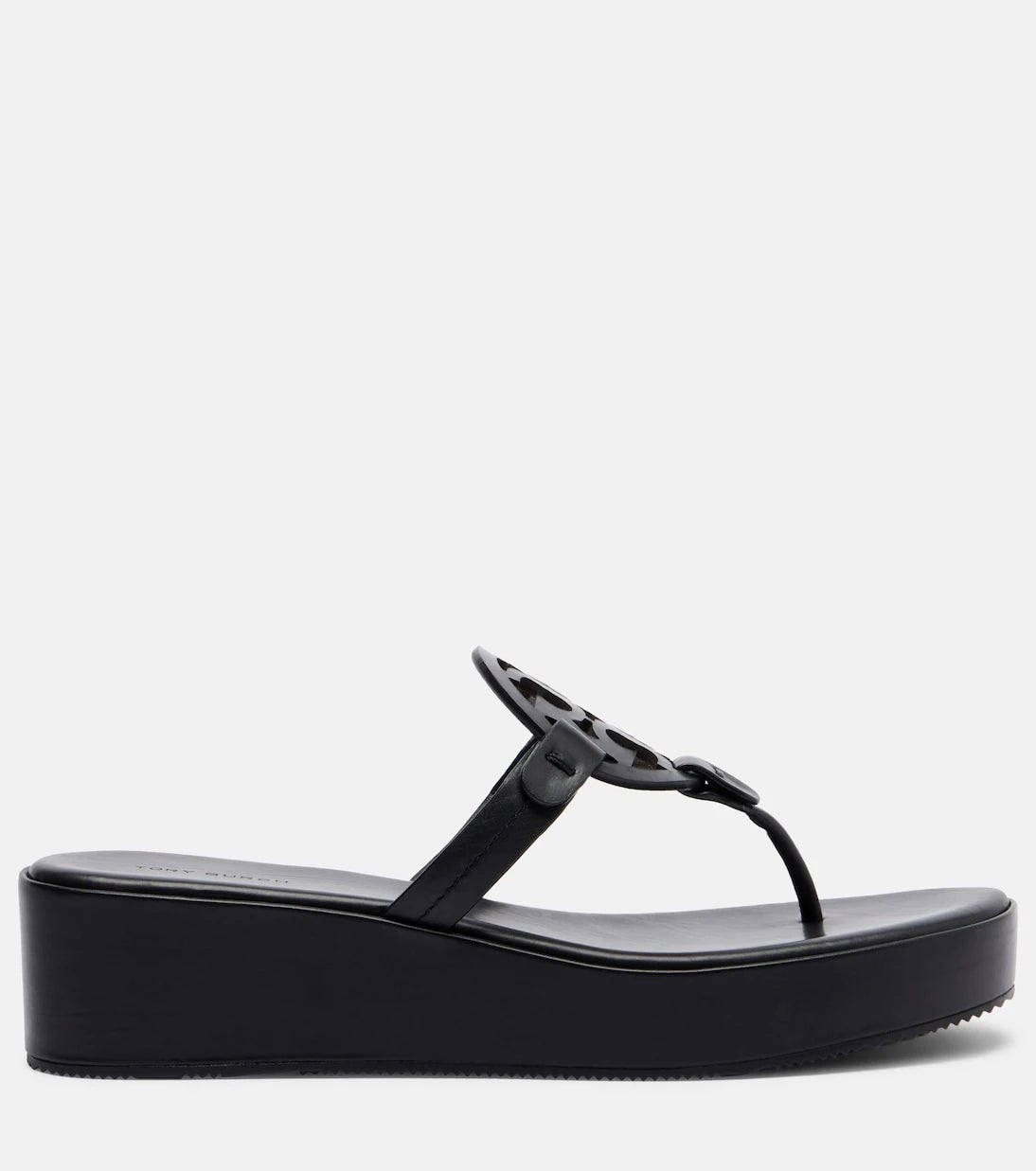 Tory Burch - Miller leather platform thong sandals