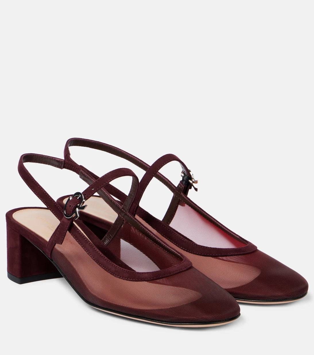 Gianvito Rossi - Francoise 45 slingback Mary Jane pumps