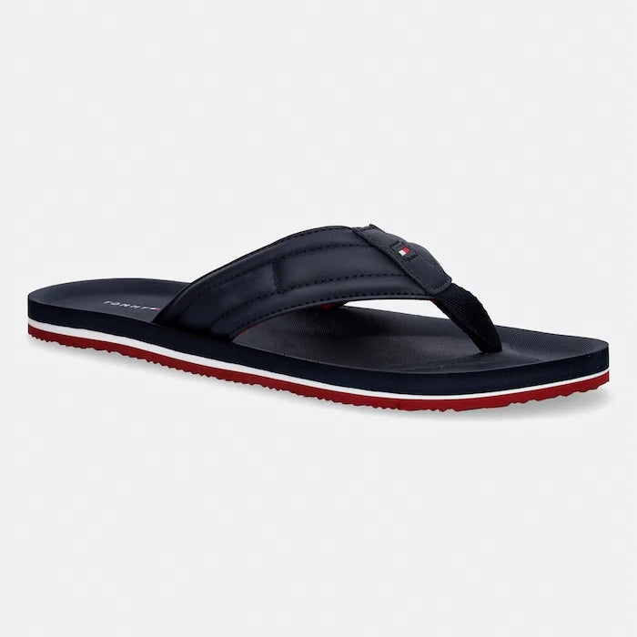Tommy Hilfiger джапанки мъжки HILFIGER PADDED BEACH SANDAL