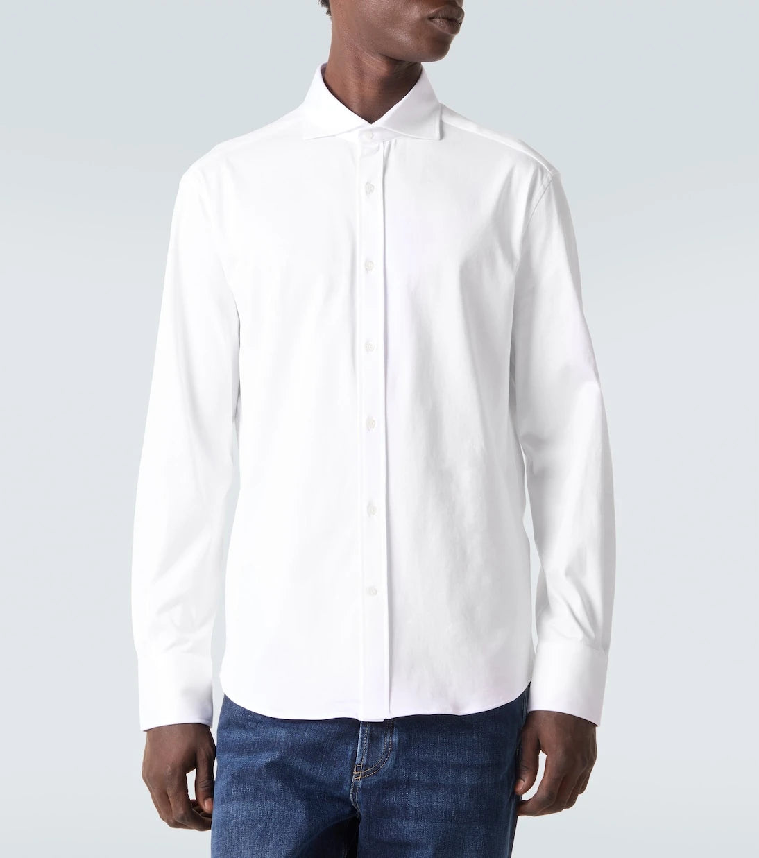 Brunello Cucinelli - Cotton poplin shirt