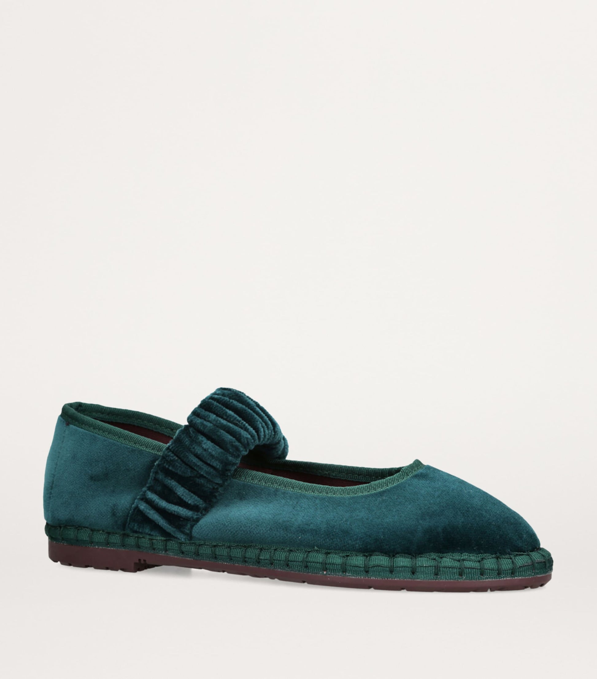Velvet Mafalda Espadrilles DARK GREEN