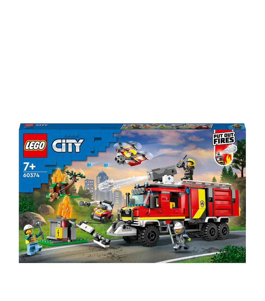 City Fire Command Unit Truck Toy 60374