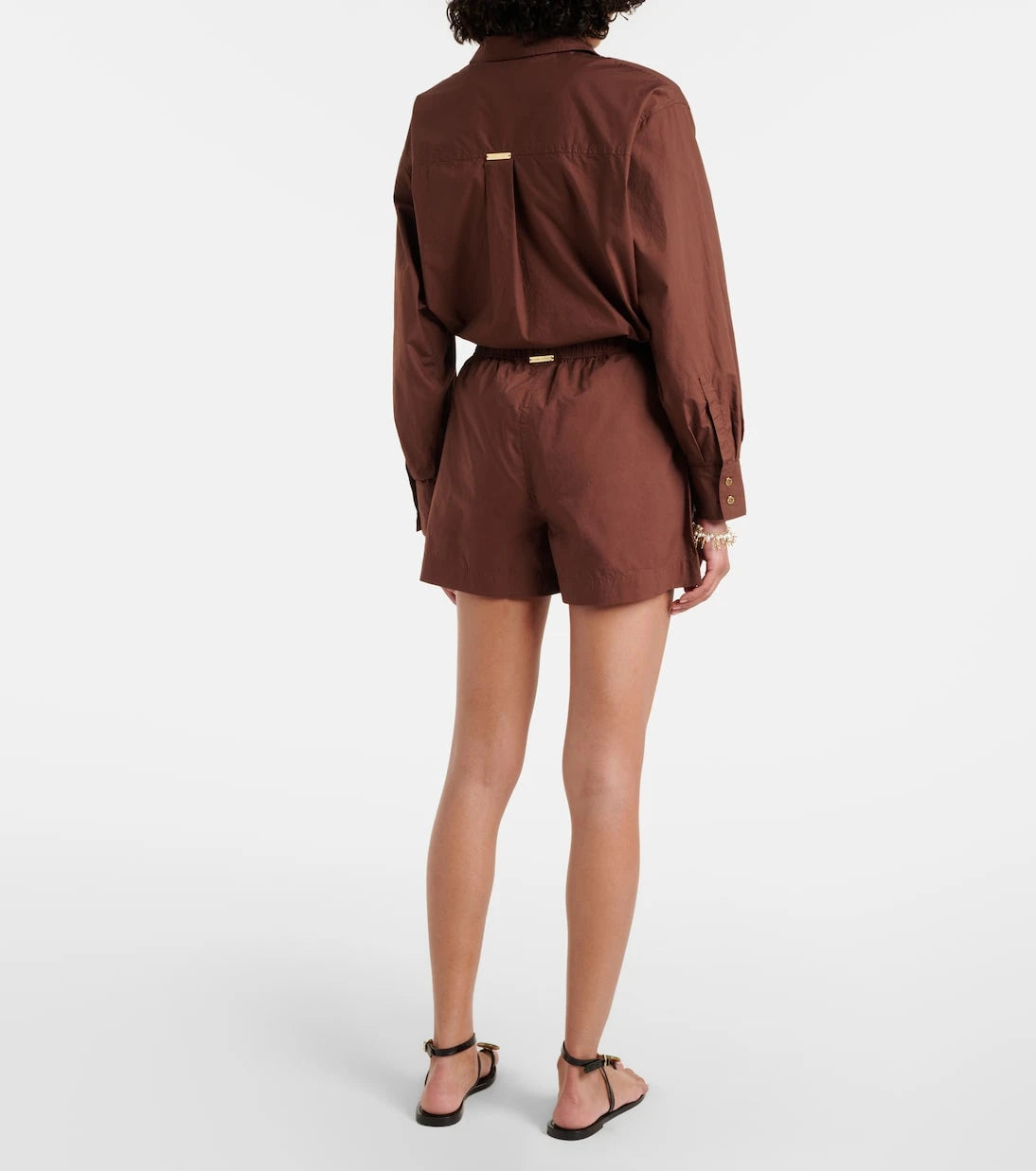 Heidi Klein - Grasse cotton poplin shorts