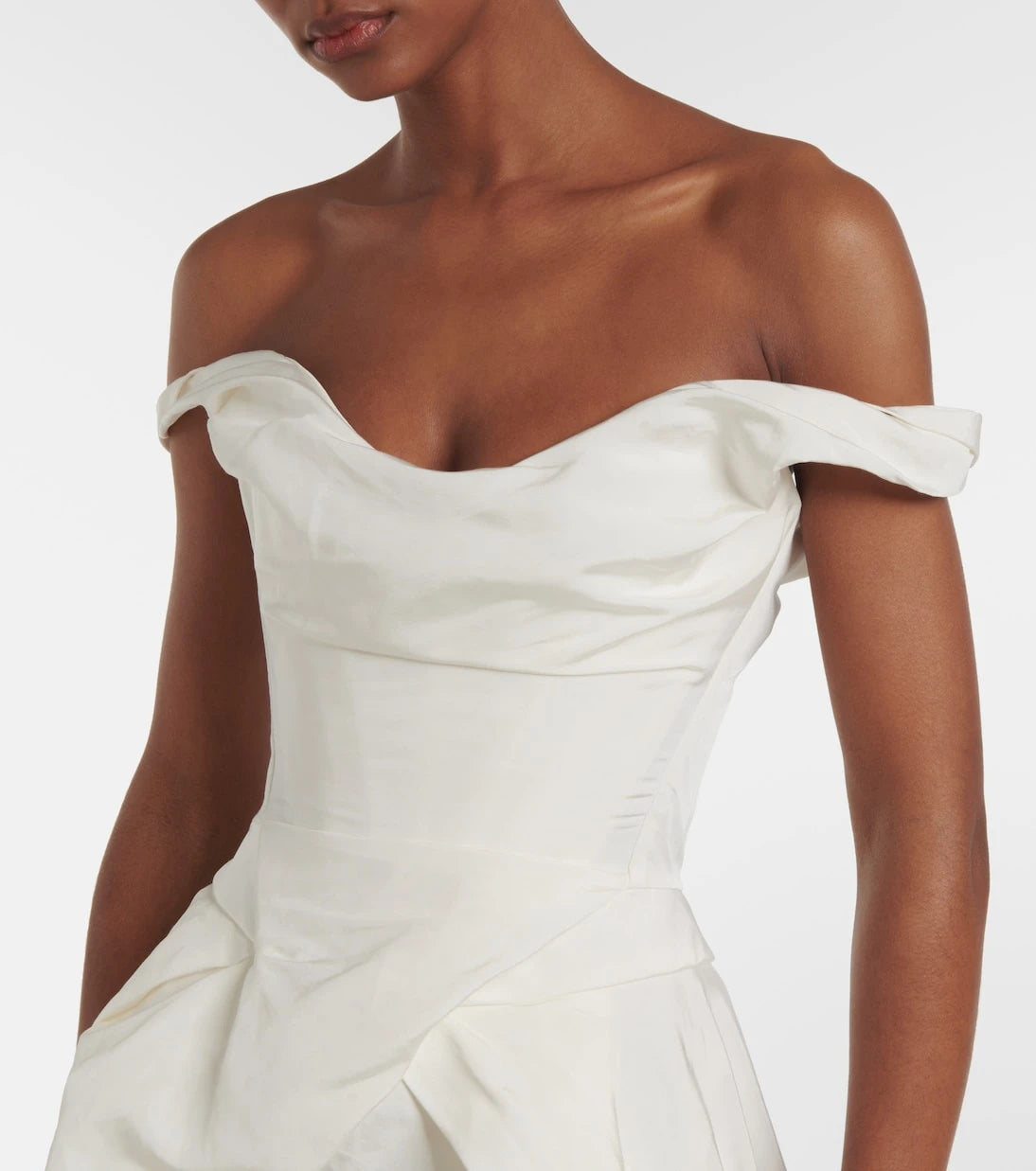 Vivienne Westwood - Bridal Tabitha off-shoulder faille gown