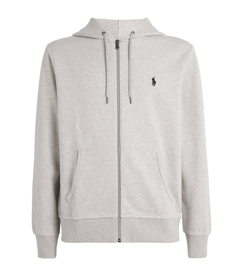 Polo Ralph Lauren Grey Polo Pony Zip-Up Hoodie