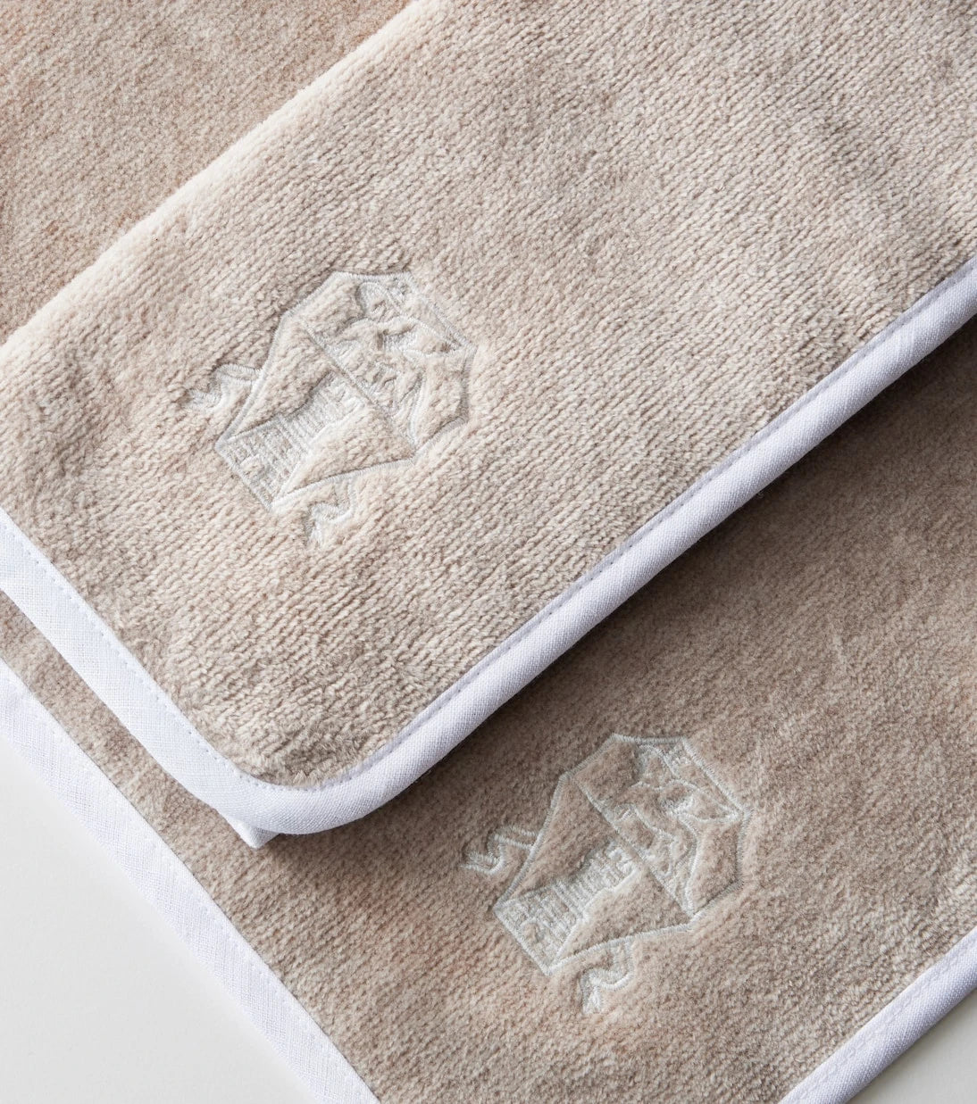 Brunello Cucinelli - Set of 2 cotton terry face towels