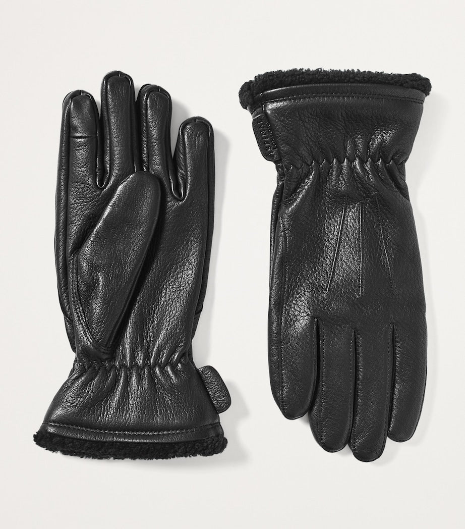 Aspinal Of London Men's Deerskin Gloves (Medium)