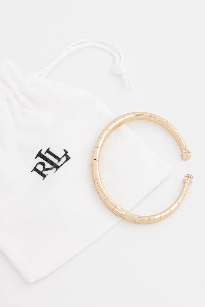 Lauren Ralph Lauren metal zirkonlu kadın bileziği LINDELLA