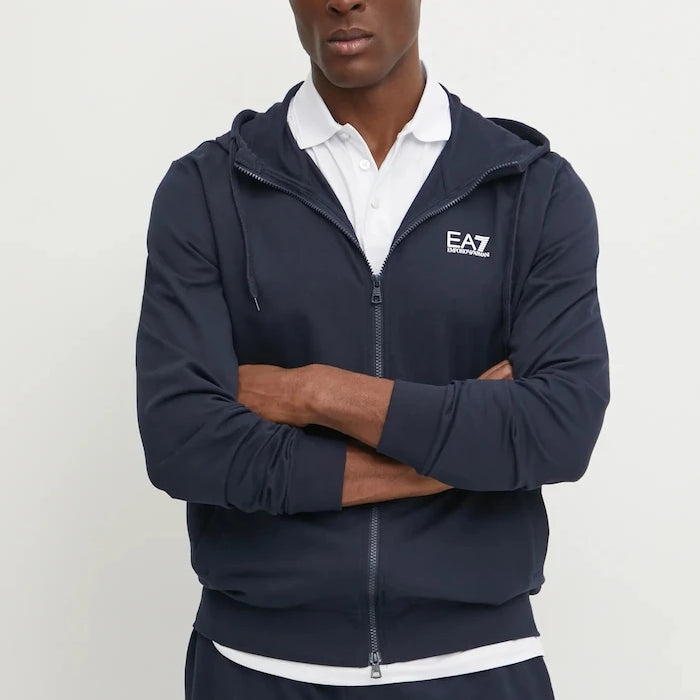 Памучен суичър EA7 Emporio Armani