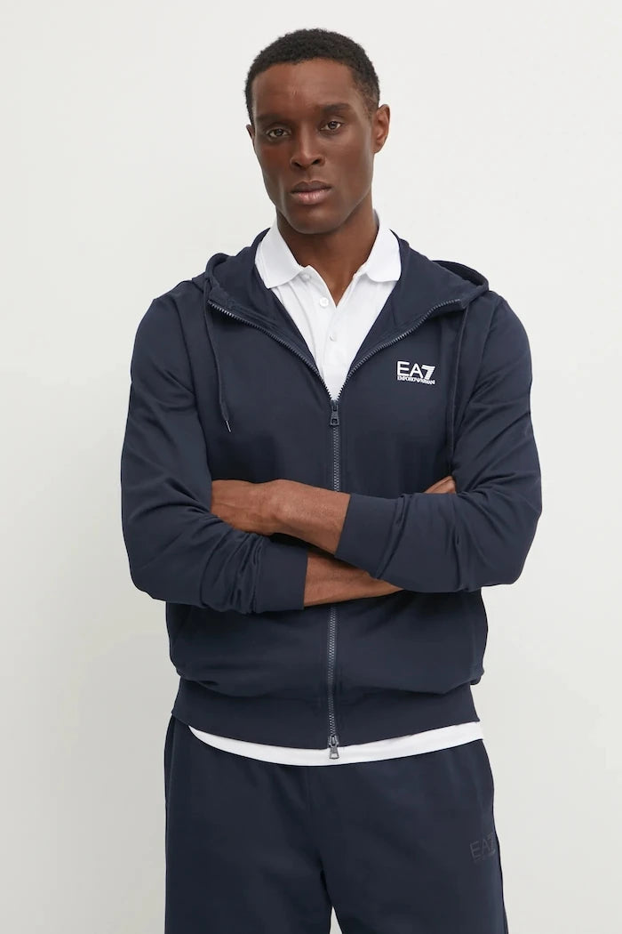 Памучен суичър EA7 Emporio Armani