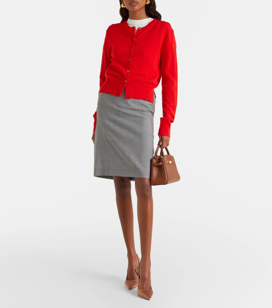 DeMellier - Hudson Small leather top-handle bag