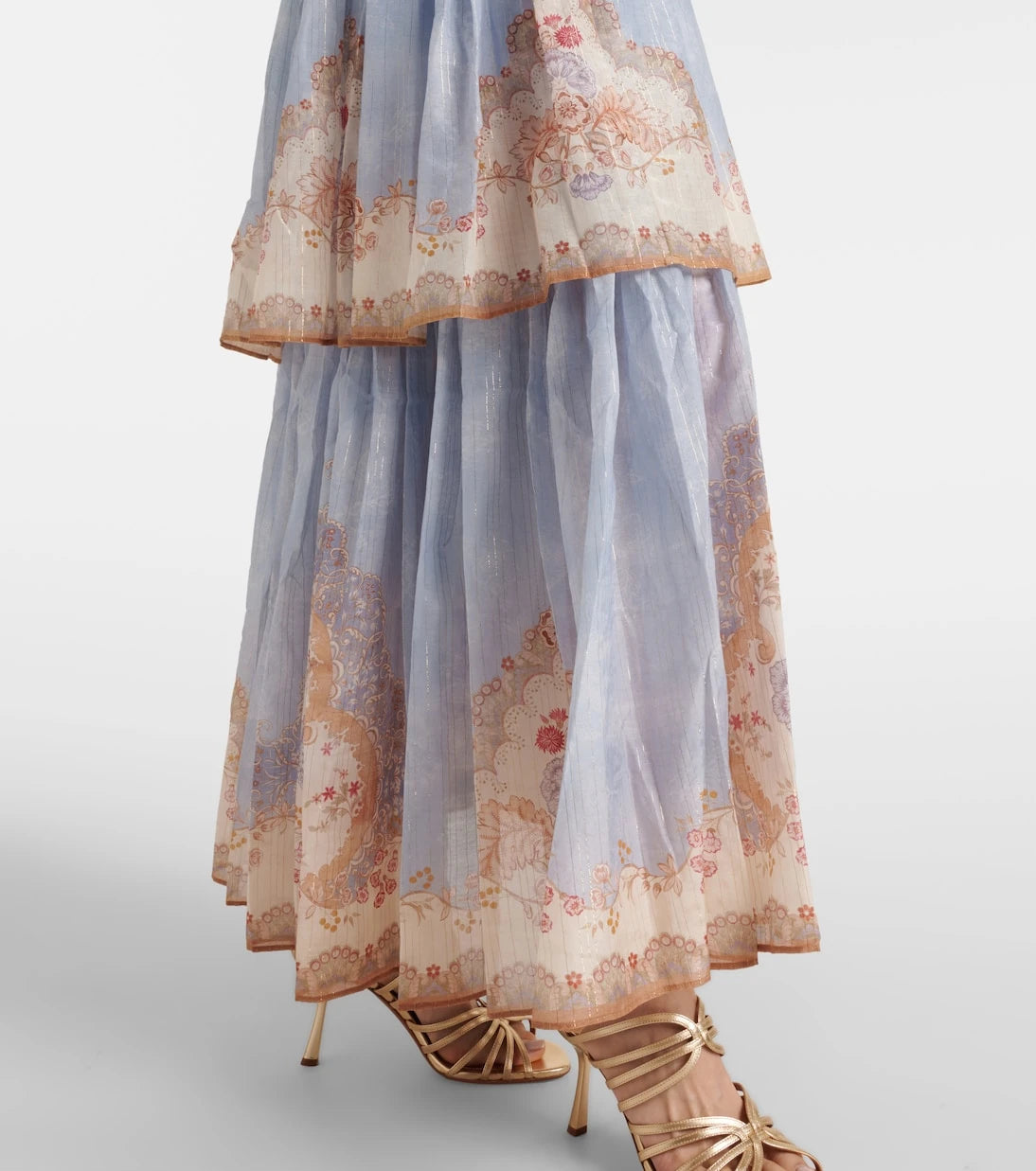 Zimmermann - Daylight floral tiered maxi dress