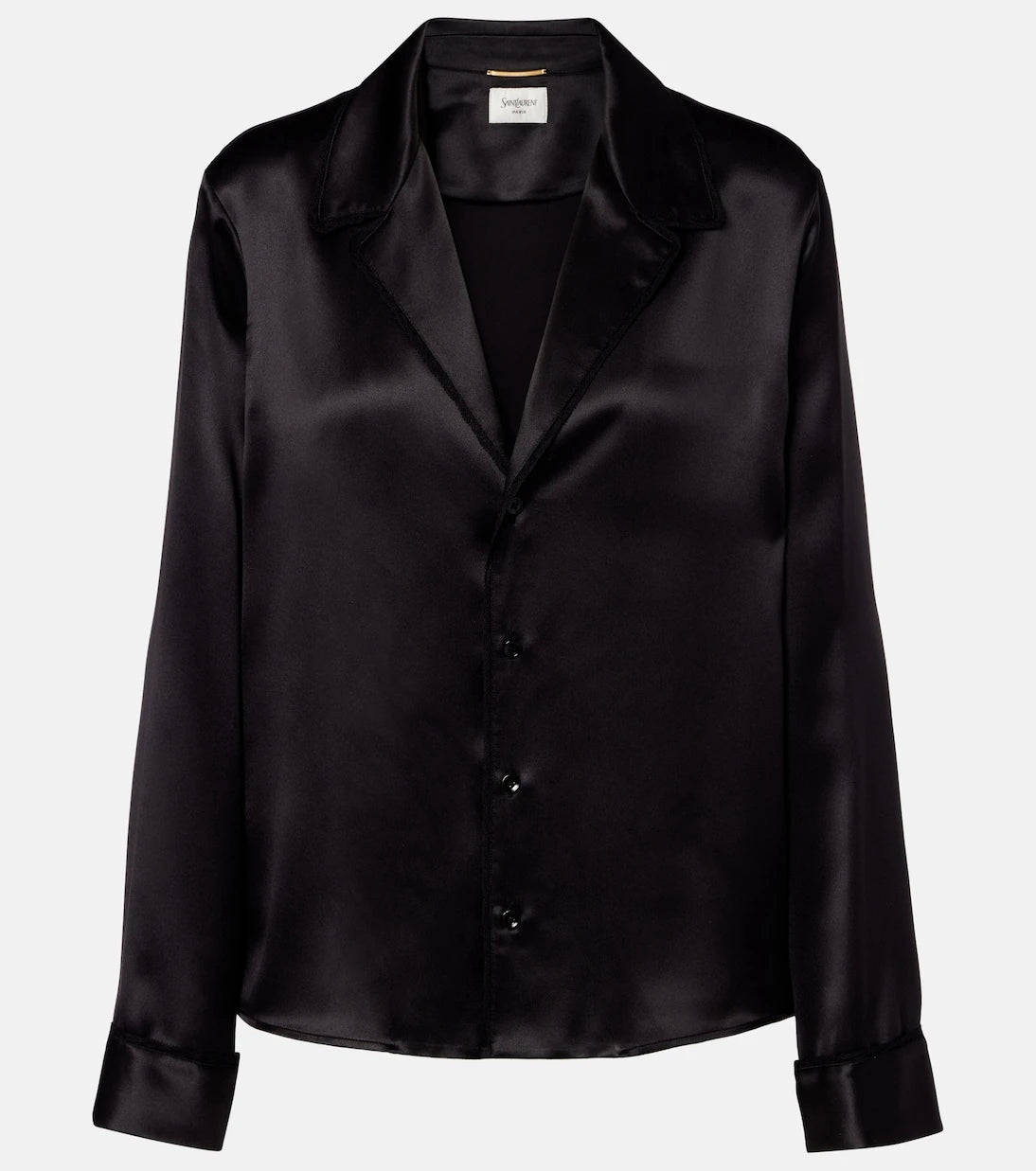 Saint Laurent - Silk satin shirt