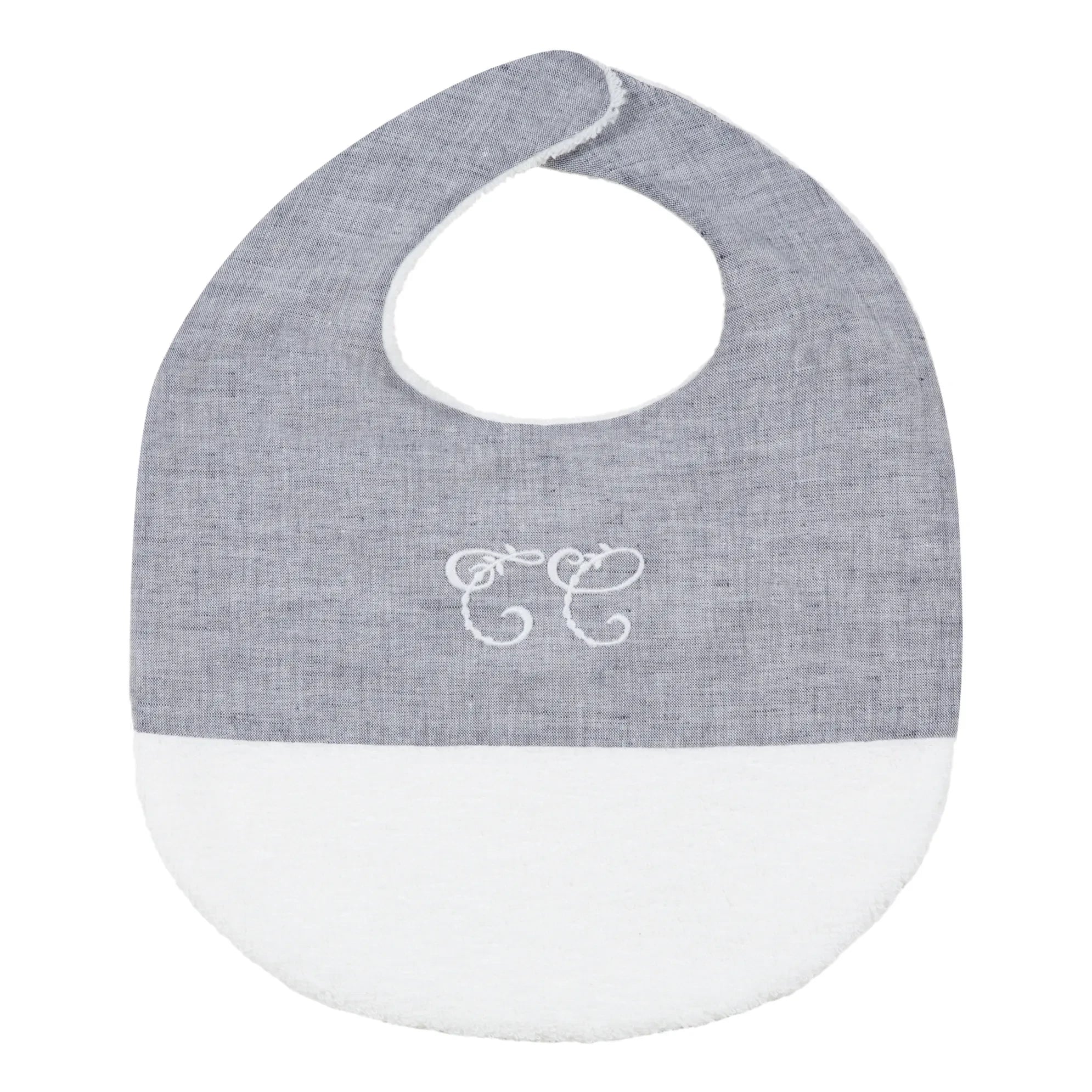 Tartine et Chocolat - Foliage Bib | Navy blue