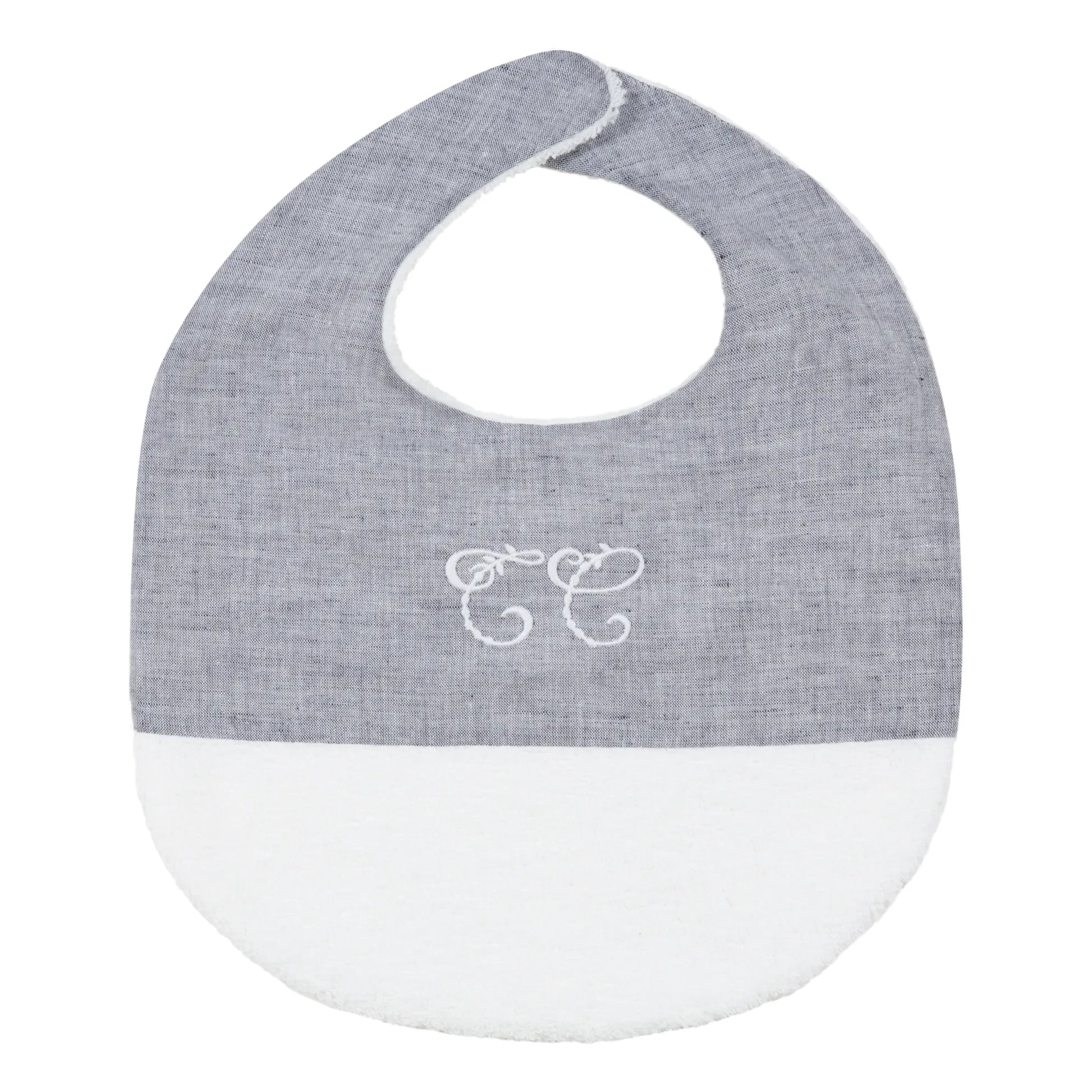 Tartine et Chocolat - Foliage Bib | Navy blue