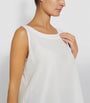 Silk Shell Top WHITE