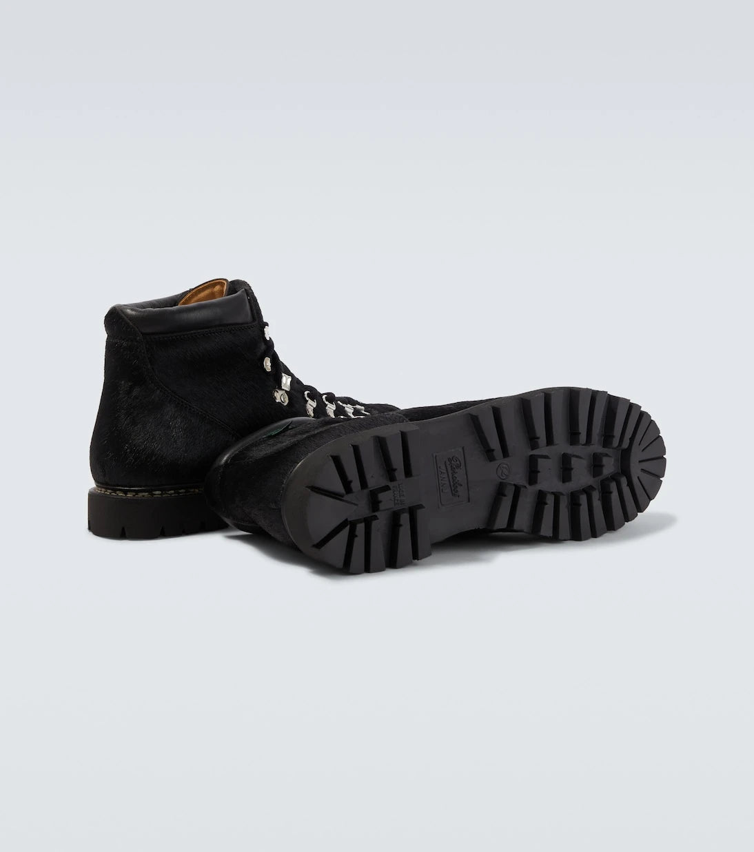 Junya Watanabe - Paraboot calf hair lace-up boots
