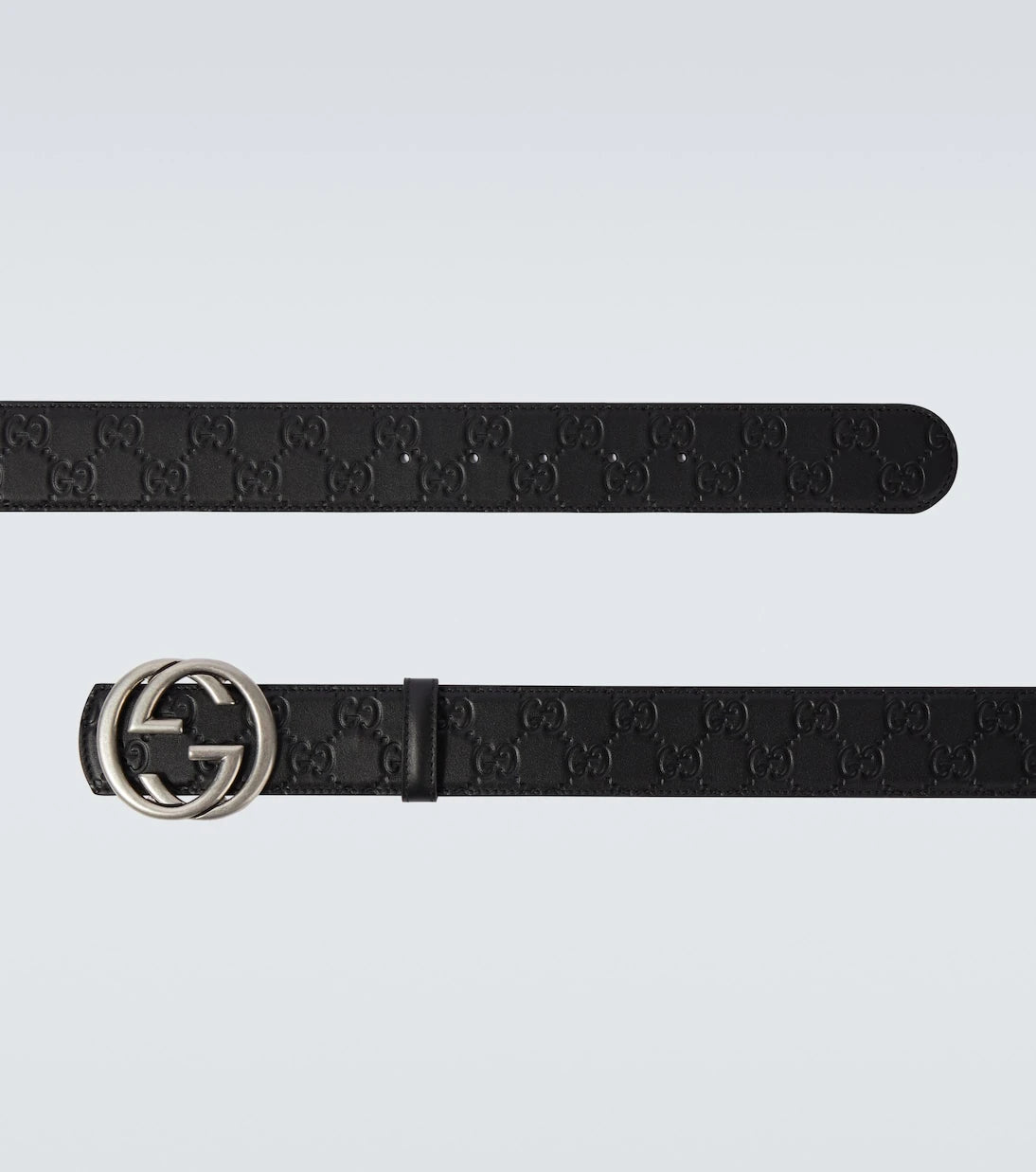 Gucci - Interlocking G reversible leather belt