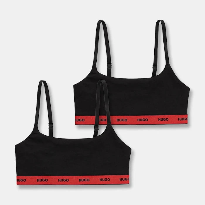Сутиен HUGO (2 броя) TWIN BRALETTE STRIPE