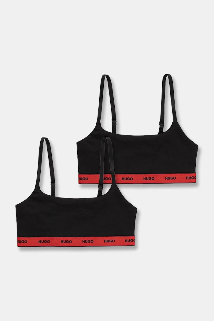 Сутиен HUGO (2 броя) TWIN BRALETTE STRIPE