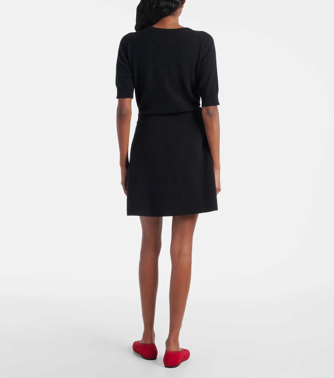 Lisa Yang - Clare high-rise cashmere miniskirt