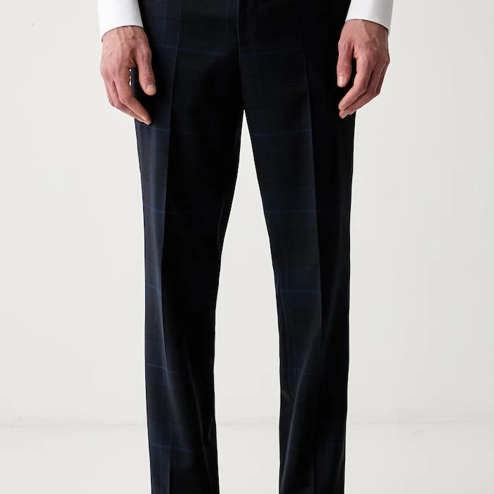 HUGO slim fit erkek yün pantolon Hogan263X