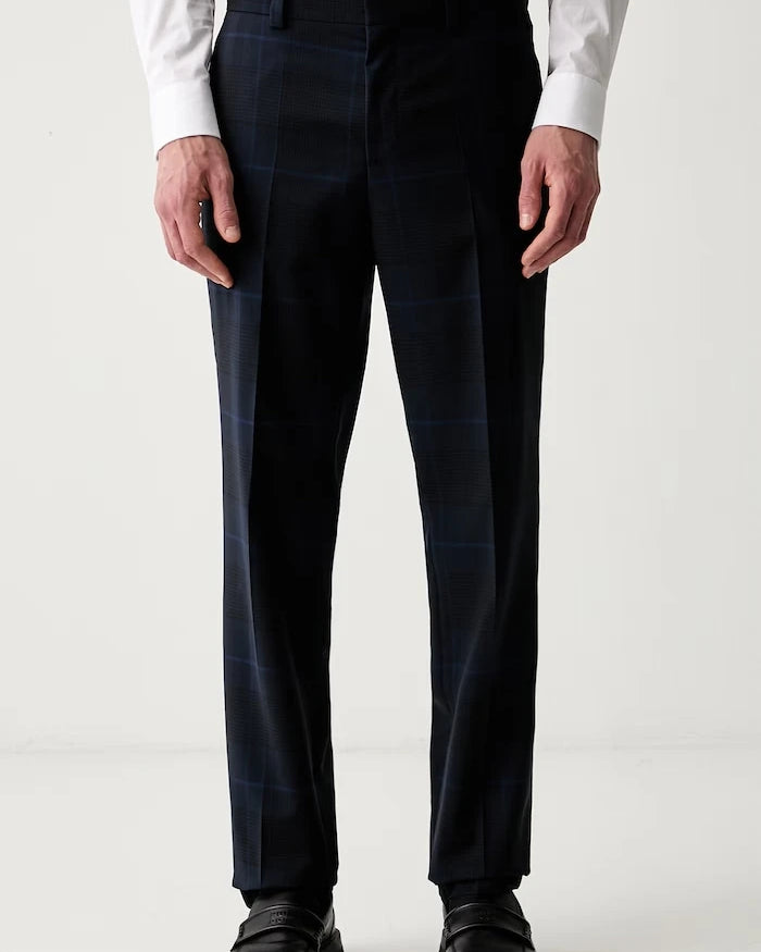 HUGO slim fit erkek yün pantolon Hogan263X