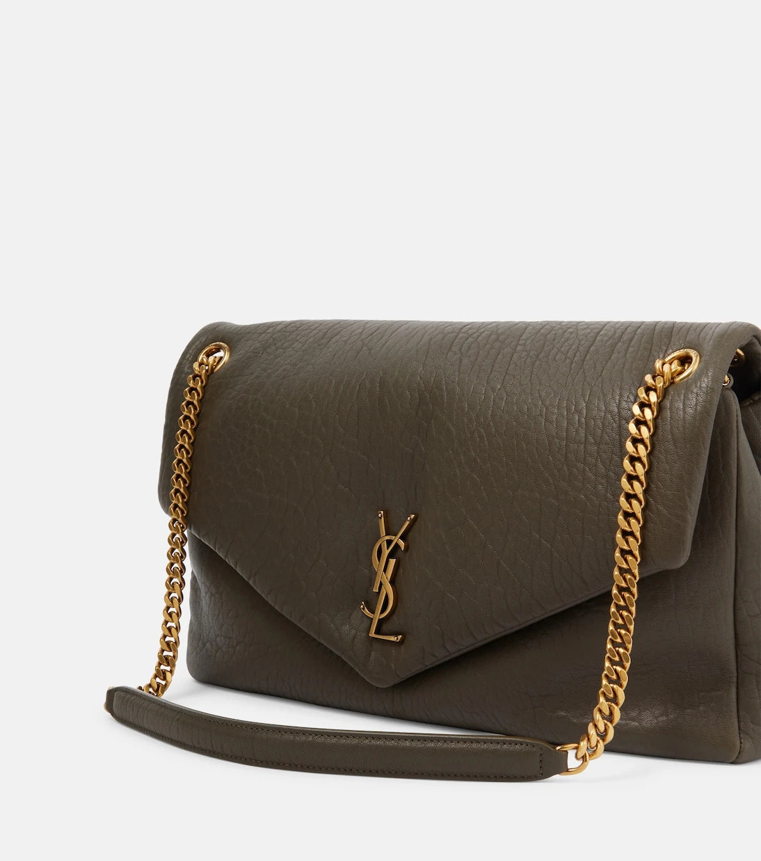 Saint Laurent - Calypso Large leather shoulder bag