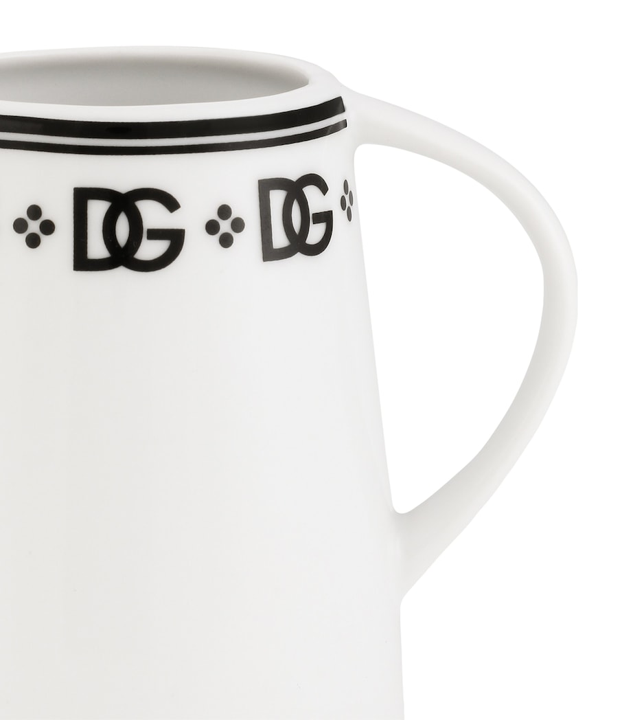 Dolce & Gabbana Casa Porcelain DG Logo Milk Jug