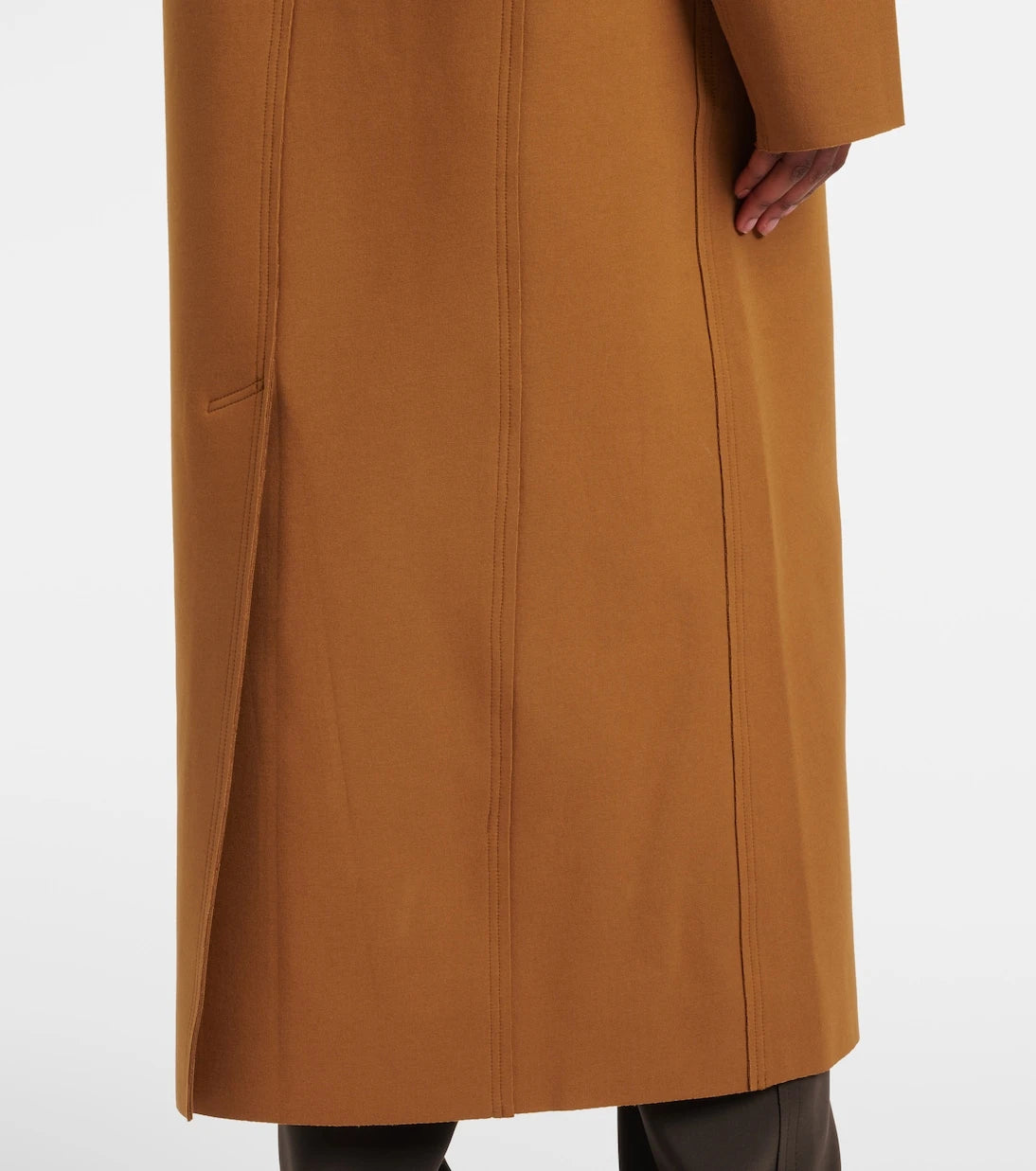 Norma Kamali - Oversized cotton-blend coat