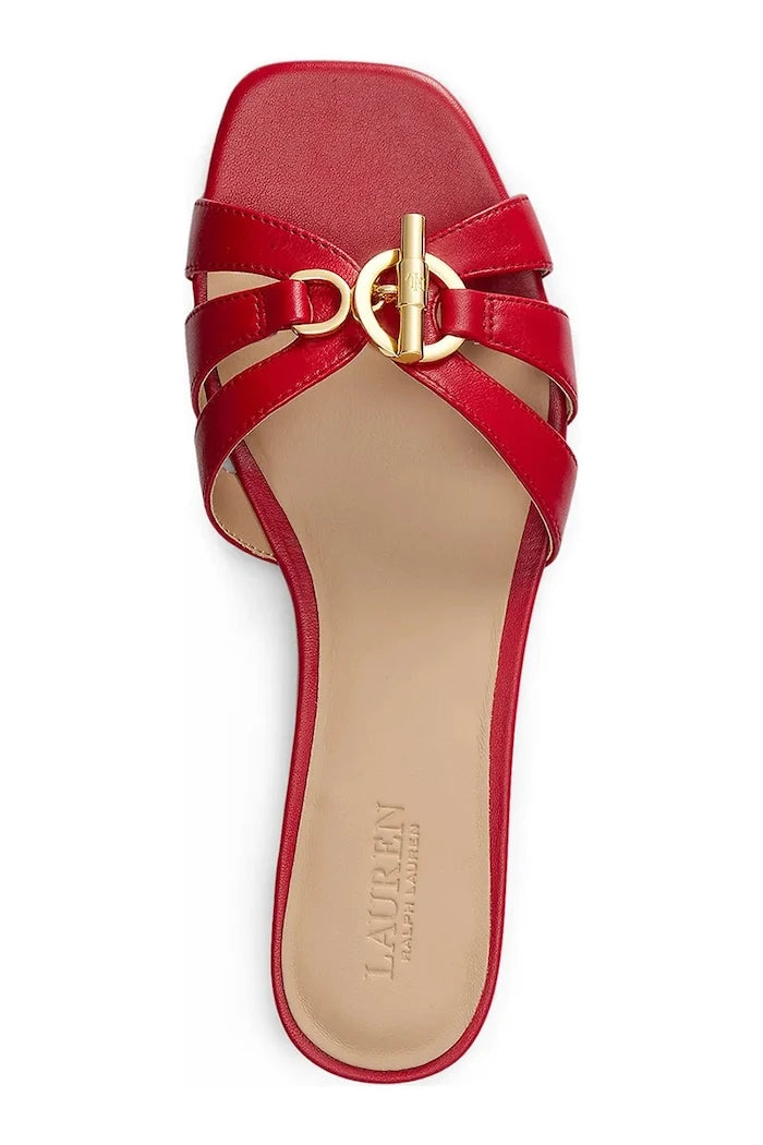Кожени чехли Lauren Ralph Lauren Blaike Slide