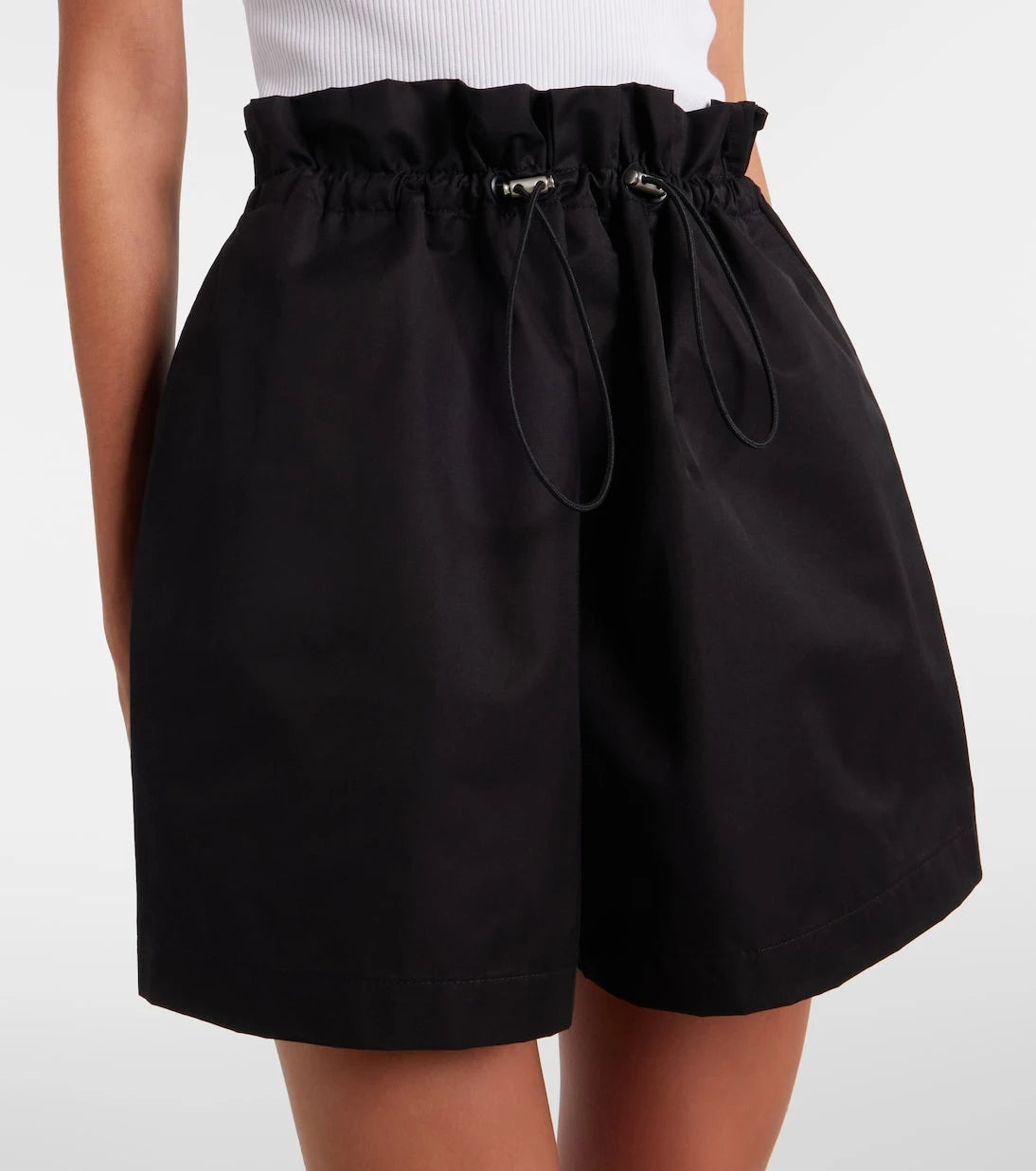 Agolde - Lydia cotton-blend shorts
