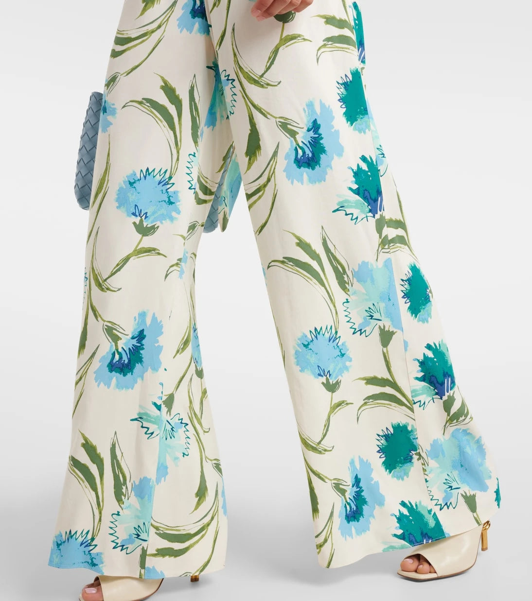 Diane von Furstenberg - Cort floral halterneck jumpsuit