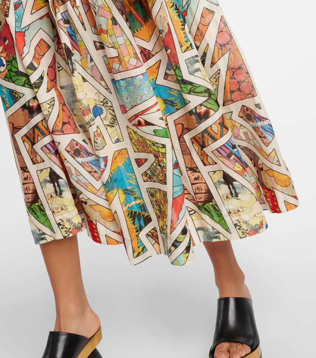 Alémais - Star Man linen shirt dress