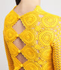 Yellow Knitted Alpamayo Maxi Dress