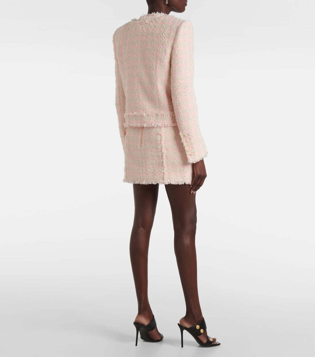 Balmain - سترة التويد