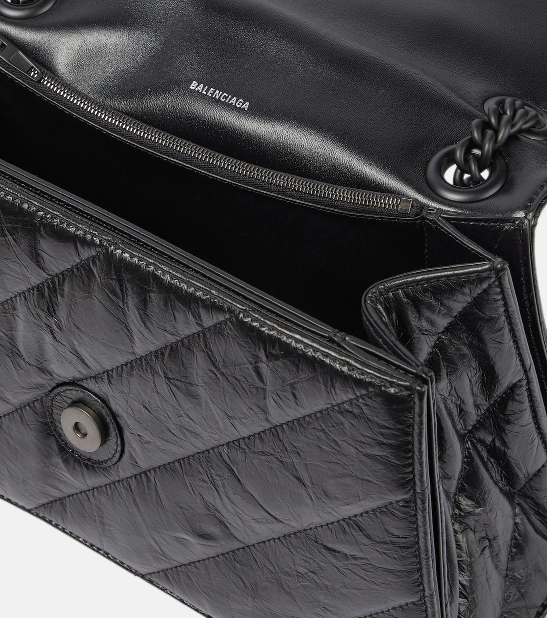 Balenciaga - Crush Medium leather shoulder bag