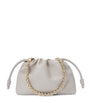 LOEWE Grey Medium Leather Flamenco Shoulder Bag