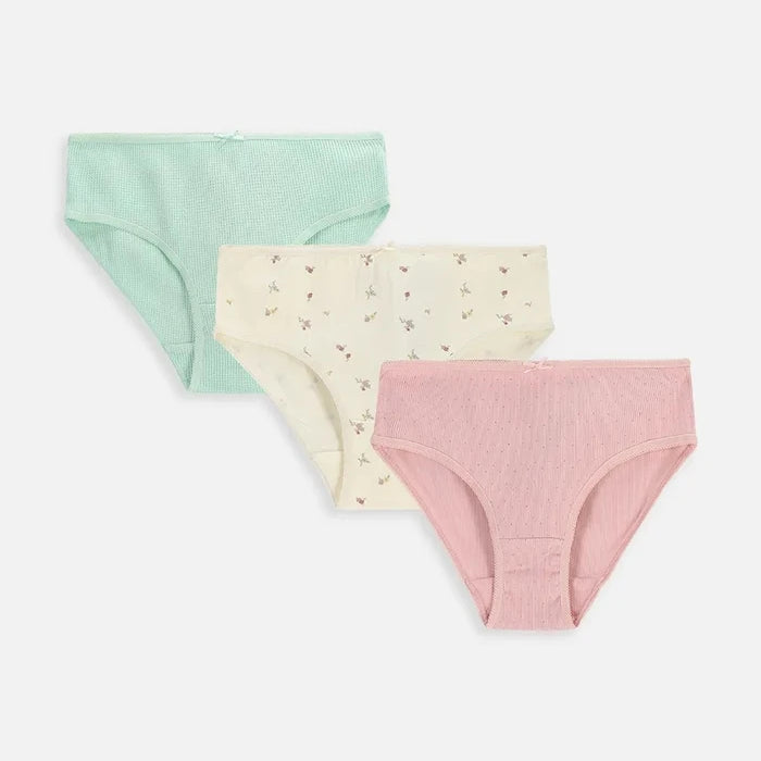 Coccodrillo klasik çocuk pamuklu elastan bikini 3'lü