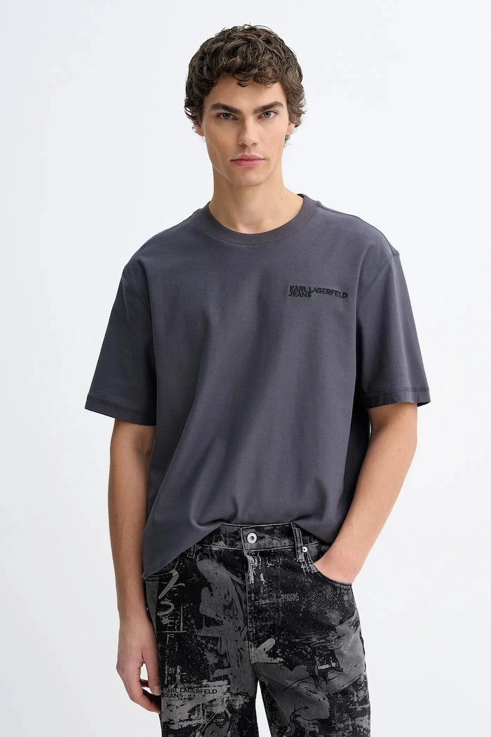 Памучна тениска Karl Lagerfeld Jeans