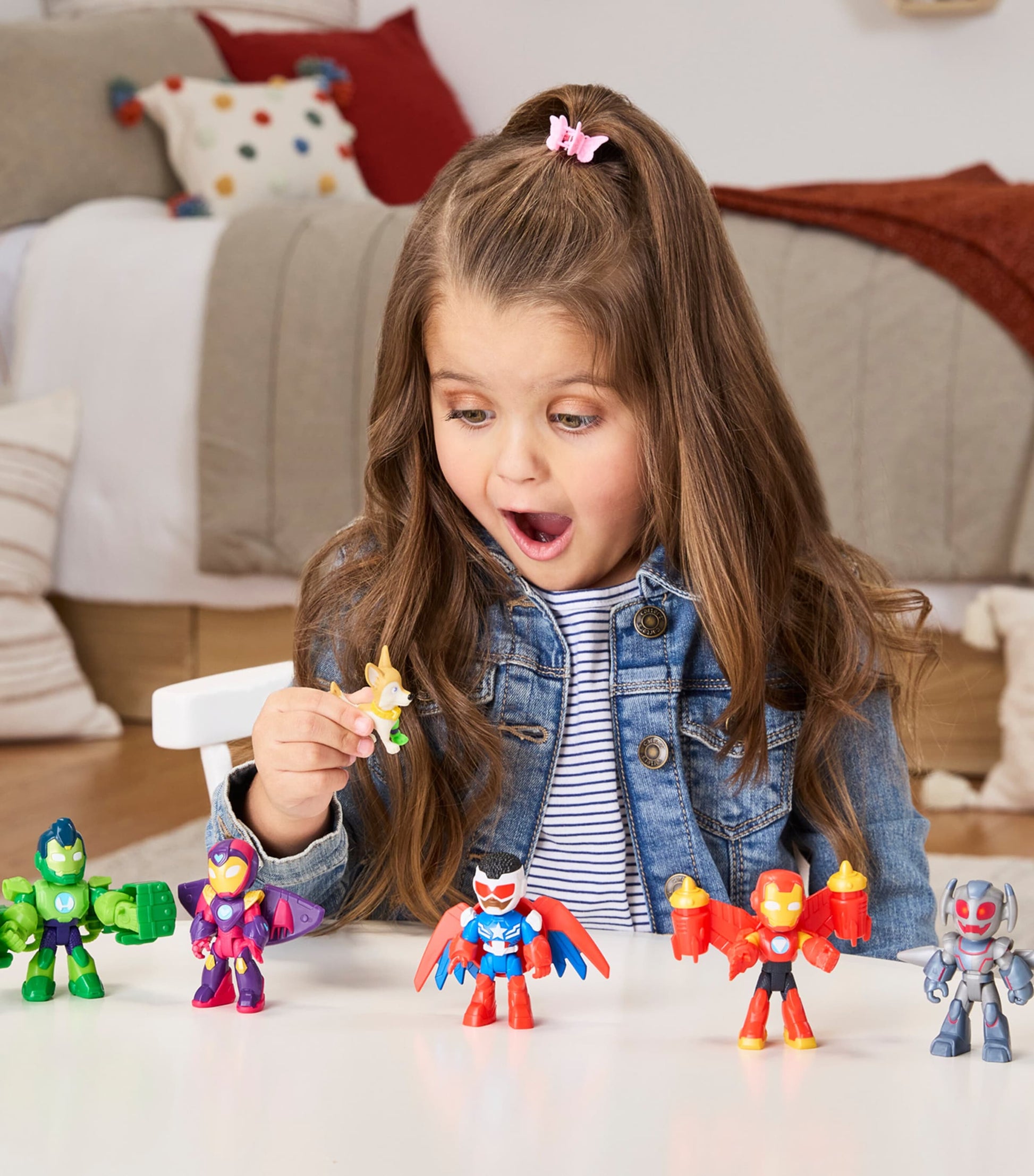 Marvel Iron Man and Armored-Up Avengers Figurine Set