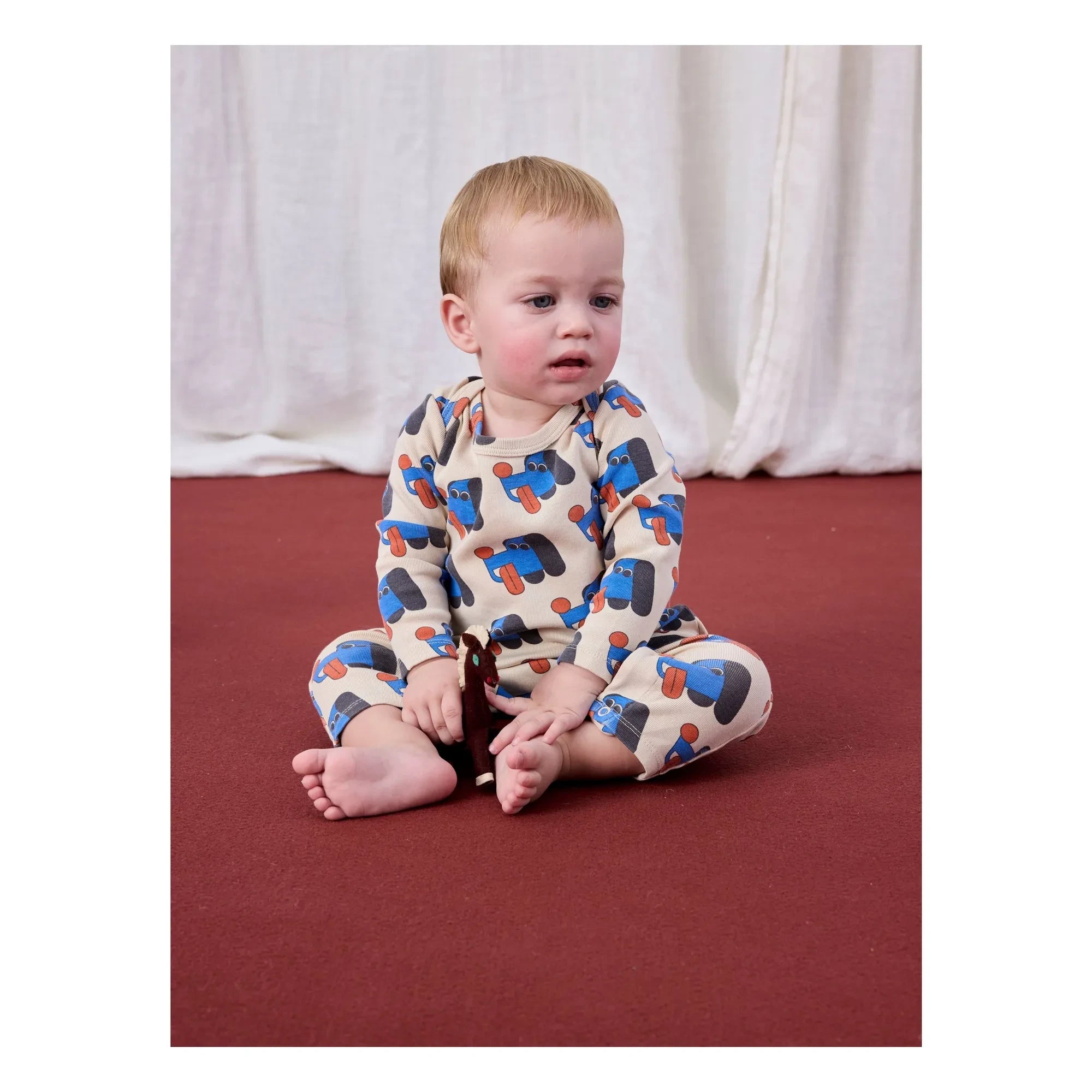 Bobo Choses - T-shirt Dogs Organic Cotton | Beige