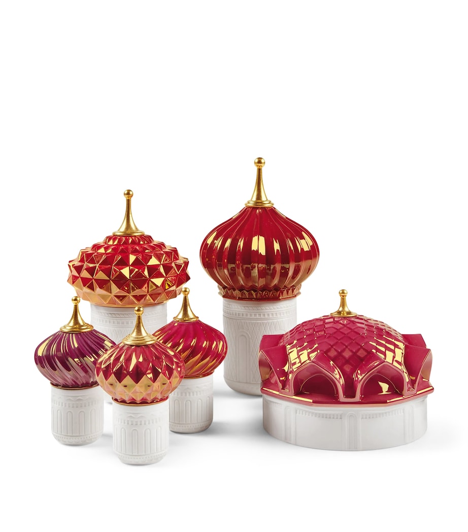 Lladró 1001 Lights Purple Tower Candle (200g)